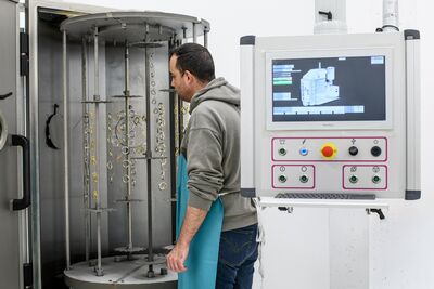 Impianto PVD AVVLAB